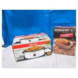 NIB Roaster Oven & a Microwave Roaster