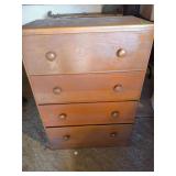 4 Drawer Wooden Dresser