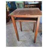 Vintage Oak Side Table