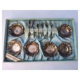 Sterling Silver Salt Dip set