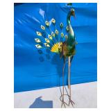 Metal Peacock