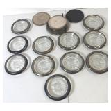 Silver Plated Ash Trays, Coasters