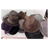 14-Wool Hats Size 7 1/4 - 7 1/2