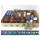 Salt & Peppers & Toothpick Holders