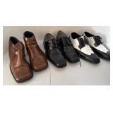 3-Pair of 9.5 Shoes almost new or New