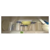 Top shelf Plasticware Storage