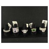 5 Sterling Silver Rings