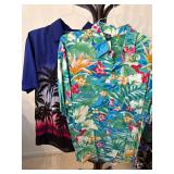 2 Large Beach Shirts