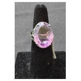 Amethyst Sterling Ring Size 7