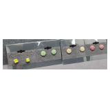 4-Pair Sterling Earrings