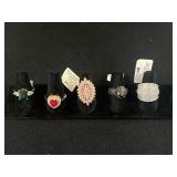 5 Sterling Silver Rings