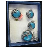 Necklace, Ring and Earring Set