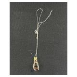 Sterling Silver w/Smoke Stone Necklace