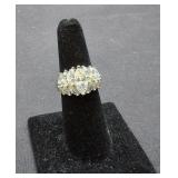 Sterling Silver CZ Ring Size 7