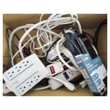 Box of Power Cords/Strips