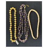 3 - Costume Necklaces