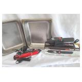 2-SS Pans (12.5'X10.5') & 2-Driver & Drill