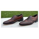 Stacy Adams Size 9.5 Leather Shoes