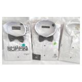 3-Tuxedo Shirts 17X34