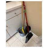 Broom, Bucket & Mop