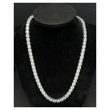 Sterling Silver w/CZ stones Necklace