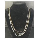 5 Sterling Silver Chains