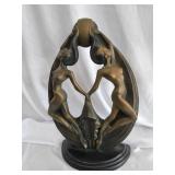 Plaster Dancing Ladies 20' by A. Danel 1991