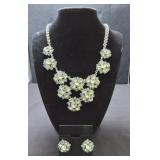 Charter Club Rhinestone Necklace & Earrings