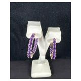 Sterling Silver Hoop Earrings