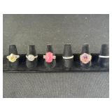 5 Sterling Silver Rings