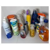 Box of Cleaning Supplies