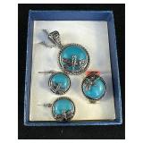 Necklace, Ring & Earring Set