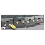 4-Sterling Earrings Pairs