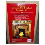 Matching Christmas Tree & Garland Set 32'
