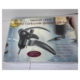 Sharper Image Metal Corkscrew NIB