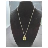 Sterling Silver & CZ Necklace