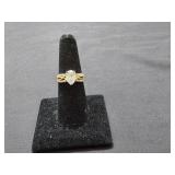 Sterling Silver & CZ Ring Size 7