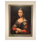 Monalisa Framed Print 25'x19'