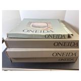 2-Ridgewood Trays & 2-Du Maurier Trays Round