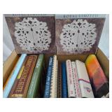 2-Plated Trivets & Cookbooks