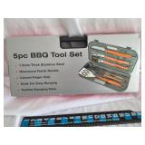5-Piece BBQ Tool Set