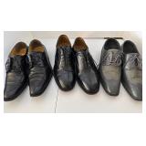 3-Pair of Shoes Size 10 Like new