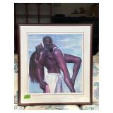 Laurie Cooper 'My Woman' 31'X34' Print