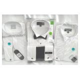 3-NEW Tuxedo Shirts 16-16 1/2 by 34-35 Length