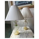 2-Crystal Lamps 32'