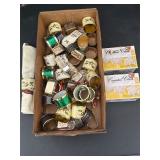 Flat of seasonal napkin rings