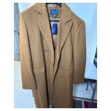 Braveman Brown Full Length Wool coat
