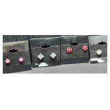 4-Pair of Sterling Earrings