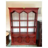 Antique Red Cabinet 50-'X16'X70' Records &