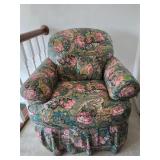 Polyester & Felted Blended Fiber Chair Like New